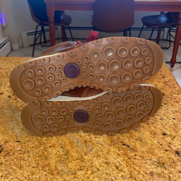 Bionica Whiskey Brown Leather Boots Women’s Size 7, EUC - Picture 4 of 6